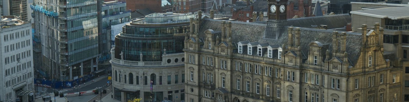 Leeds city centre channel 4 HQ
